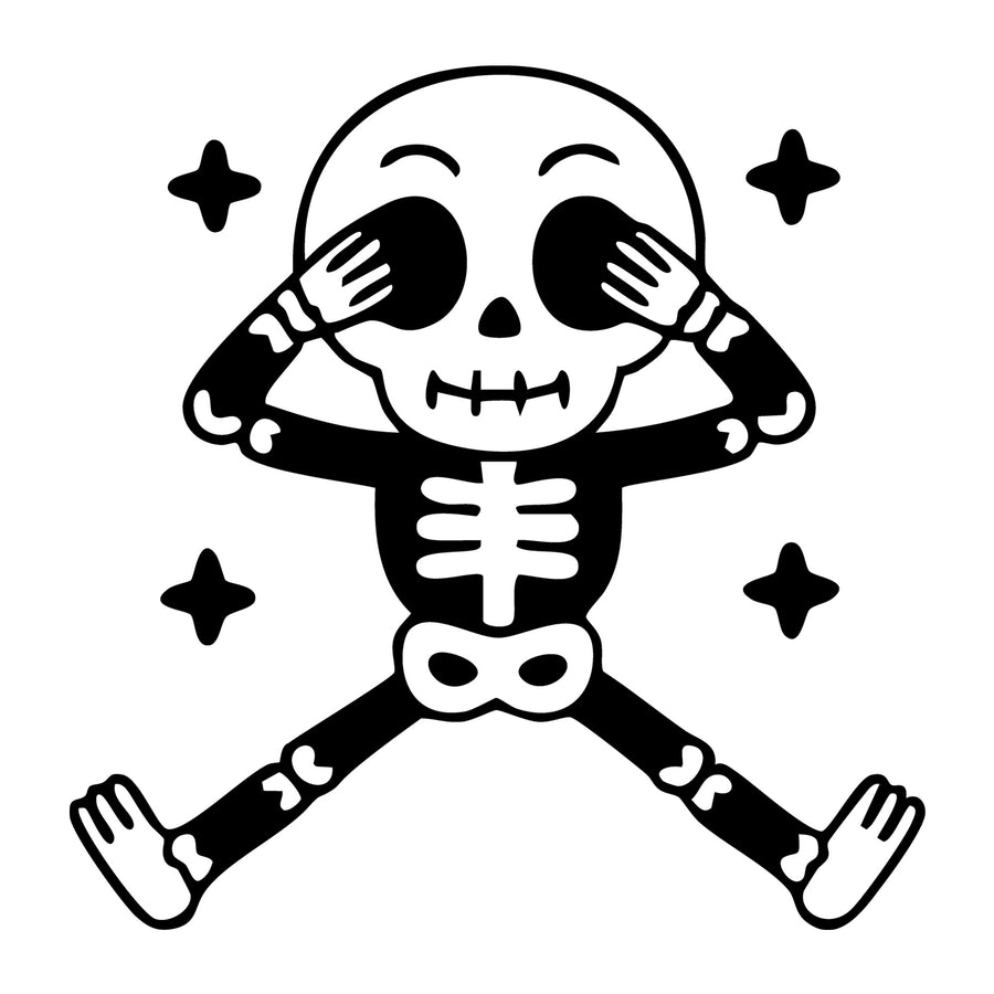 Cute Skeleton SVG