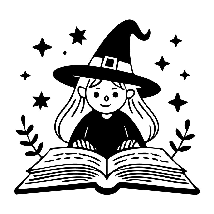 Cute Witch SVG