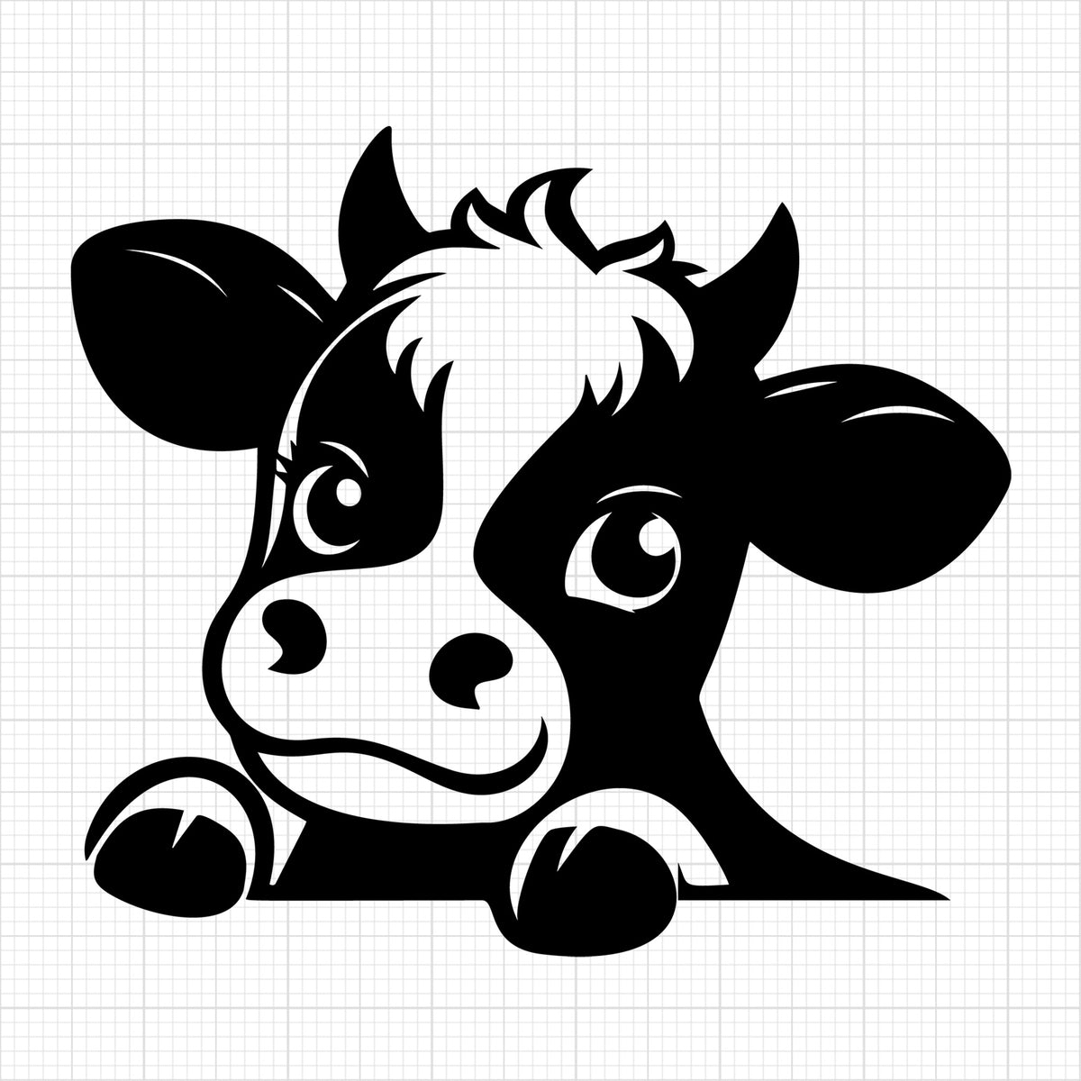Cute Cow Silhouette 30