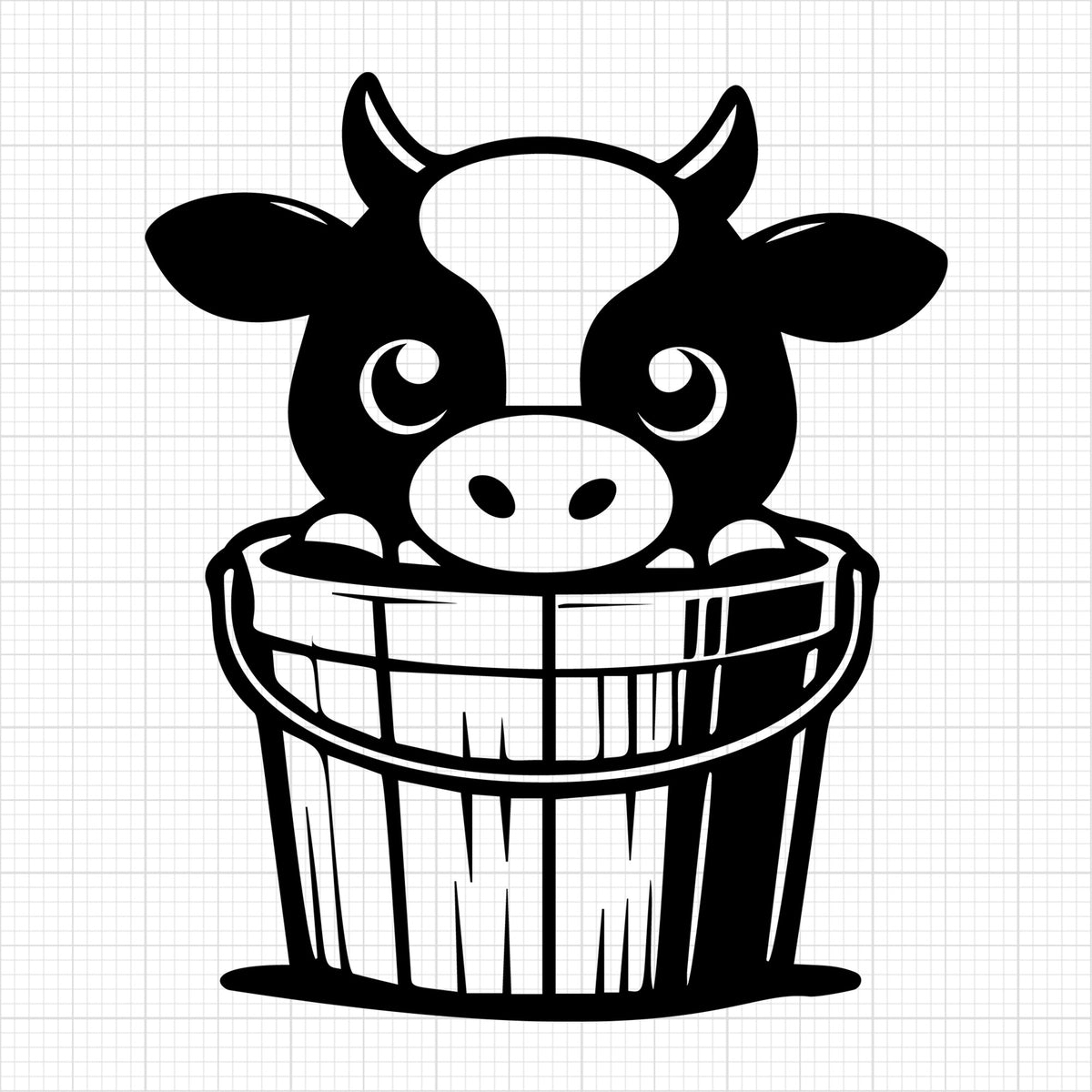 Cute Cow Silhouette 38