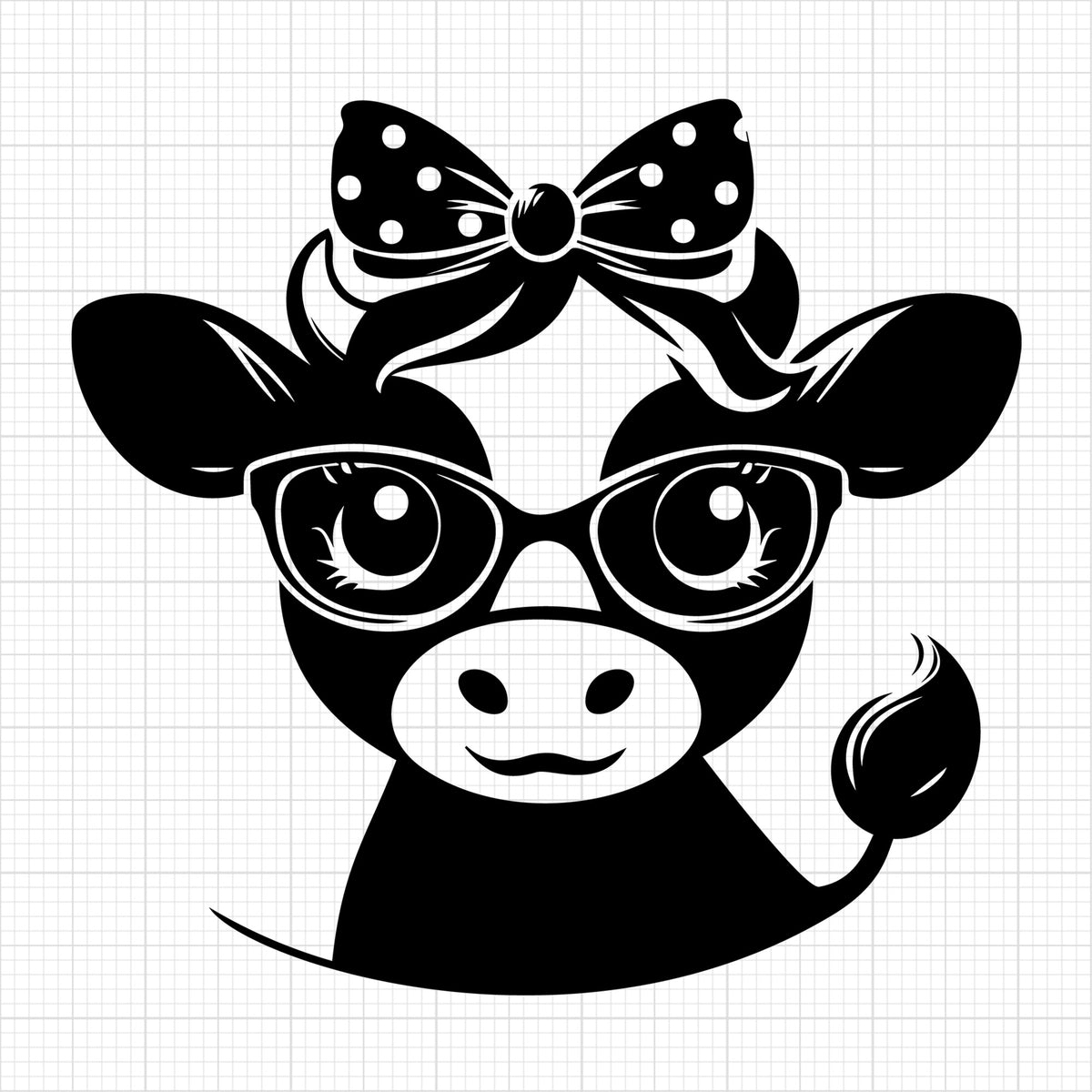 Cute Cow Silhouette 39