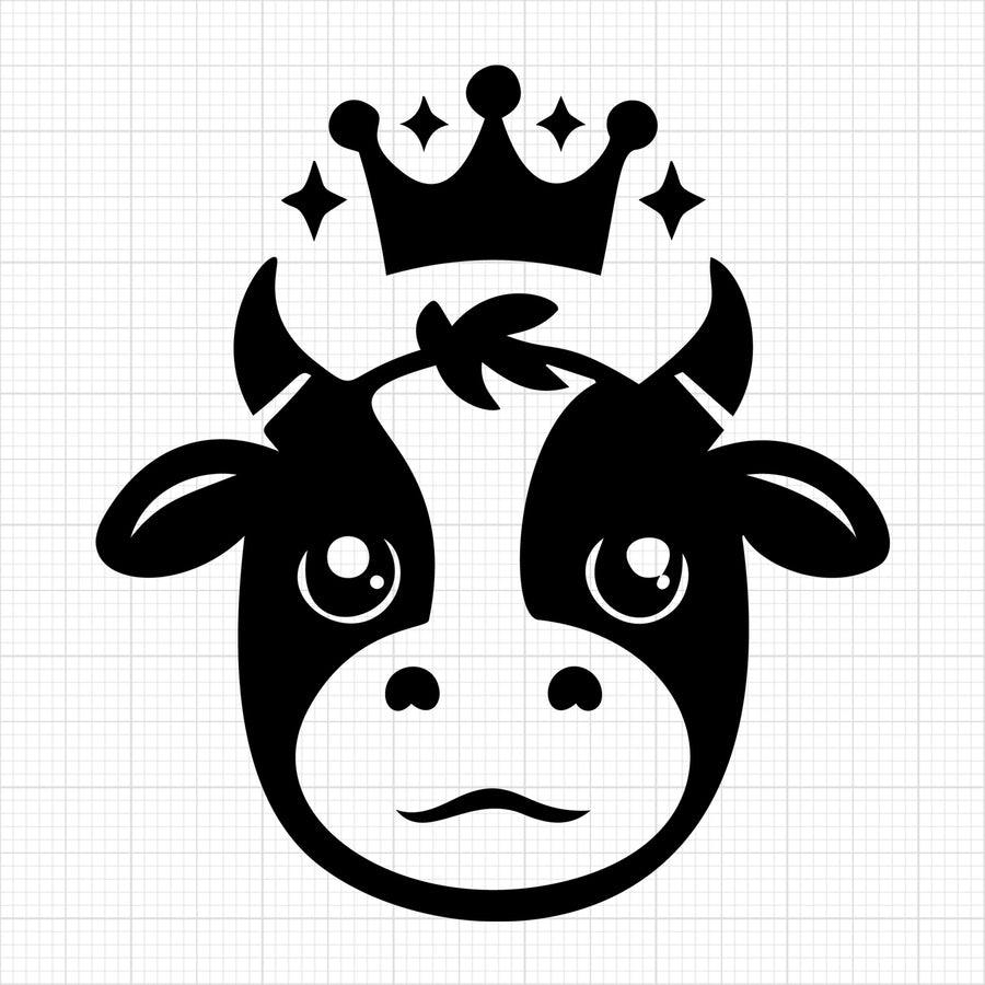 Cute Cow Silhouette 4