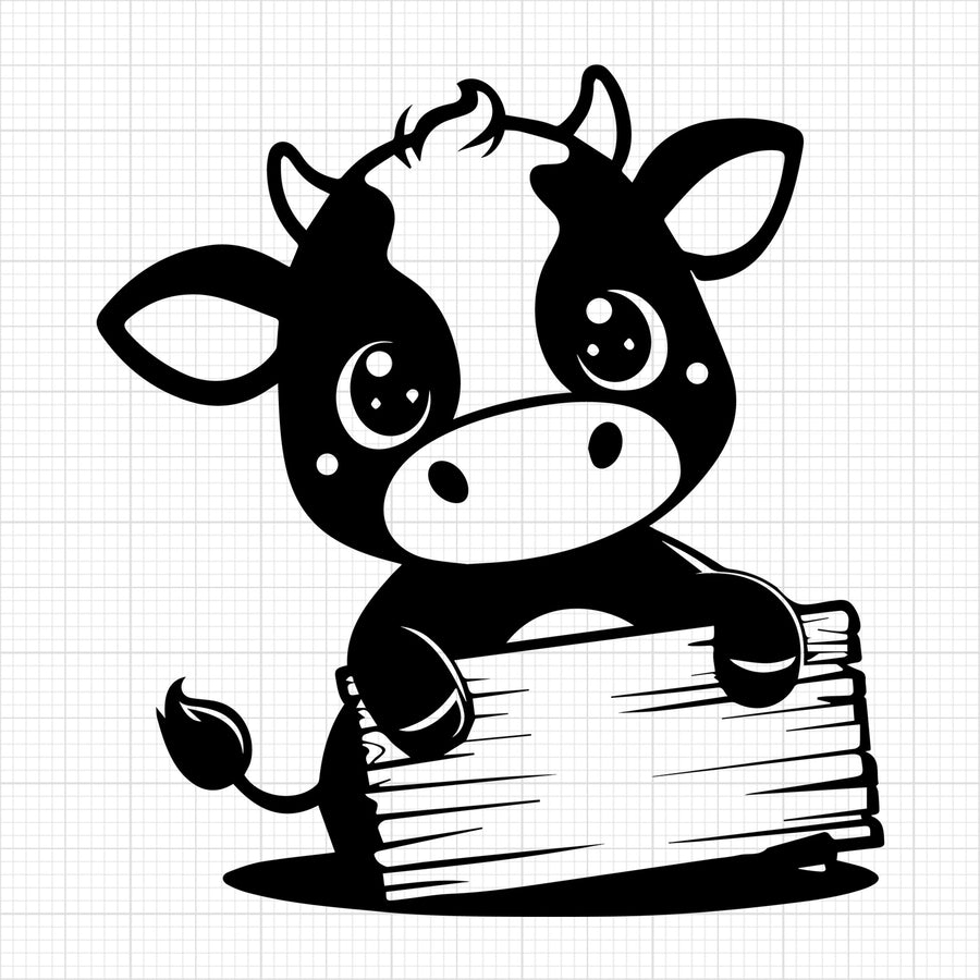 Cute Cow Silhouette 51