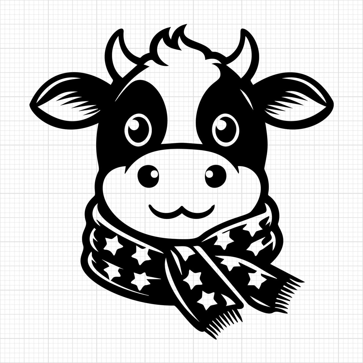 Cute Cow Silhouette 68