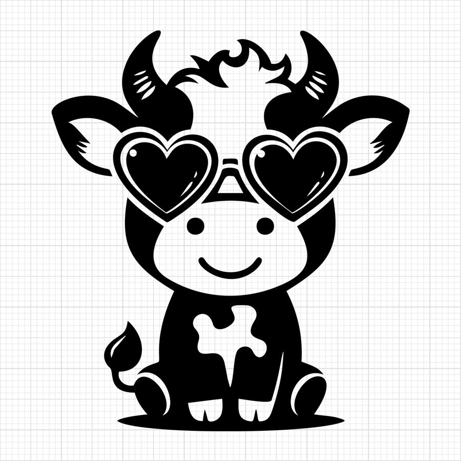 Cute Cow Silhouette 72