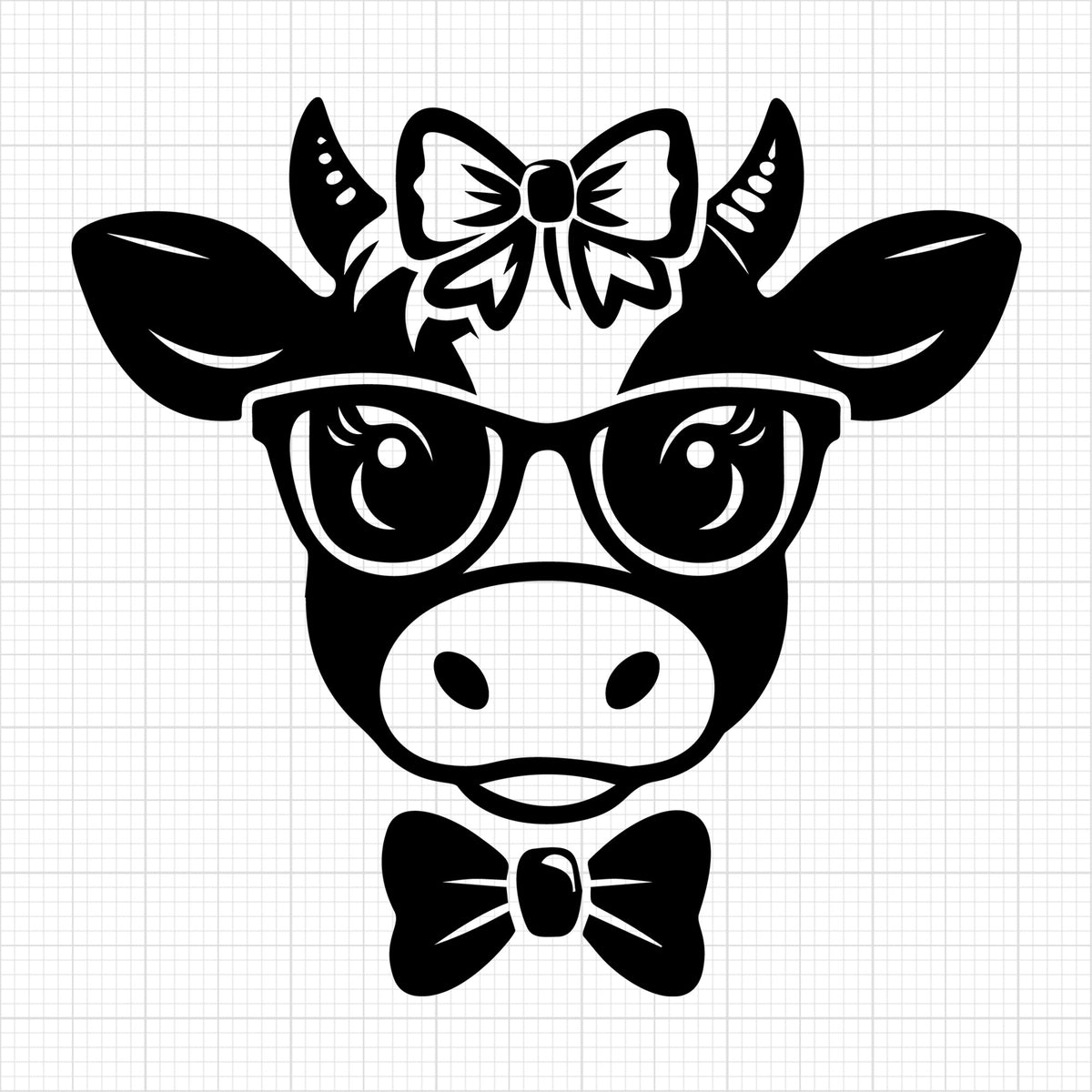 Cute Cow Silhouette 78
