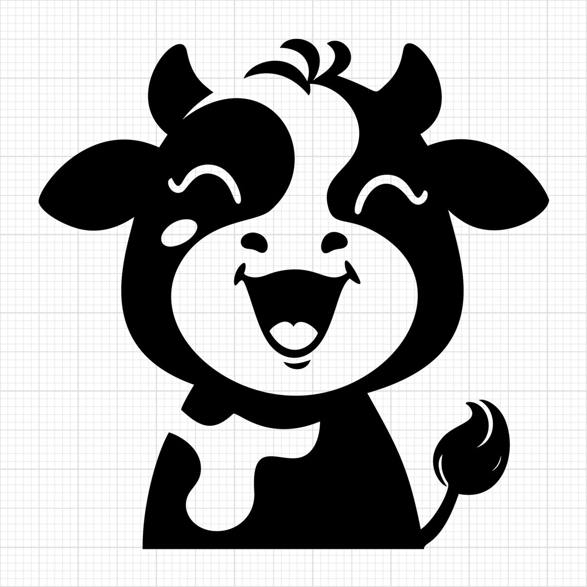 Cute Cow Silhouette 97