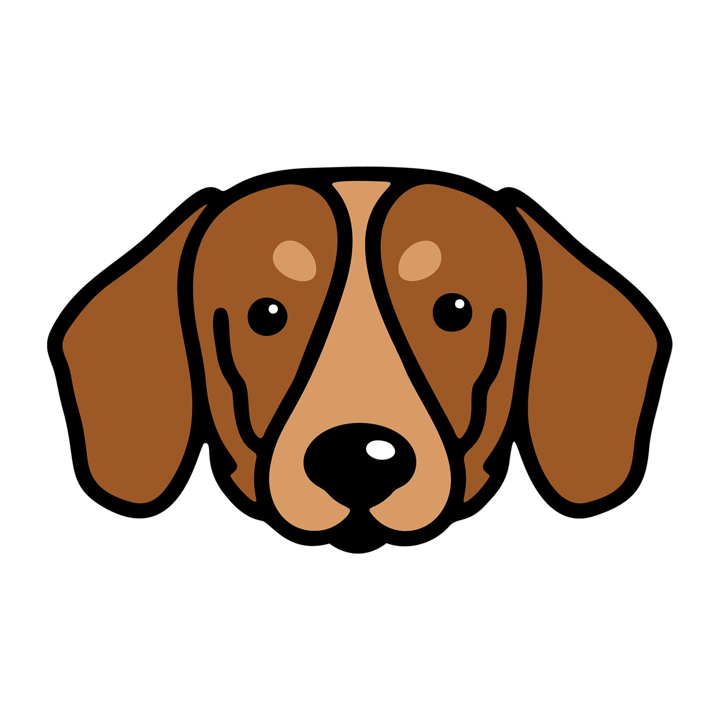 Dachshund SVG dog design for Cricut, Silhouette, laser cutting, vinyl, sublimation, and pet craft projects.