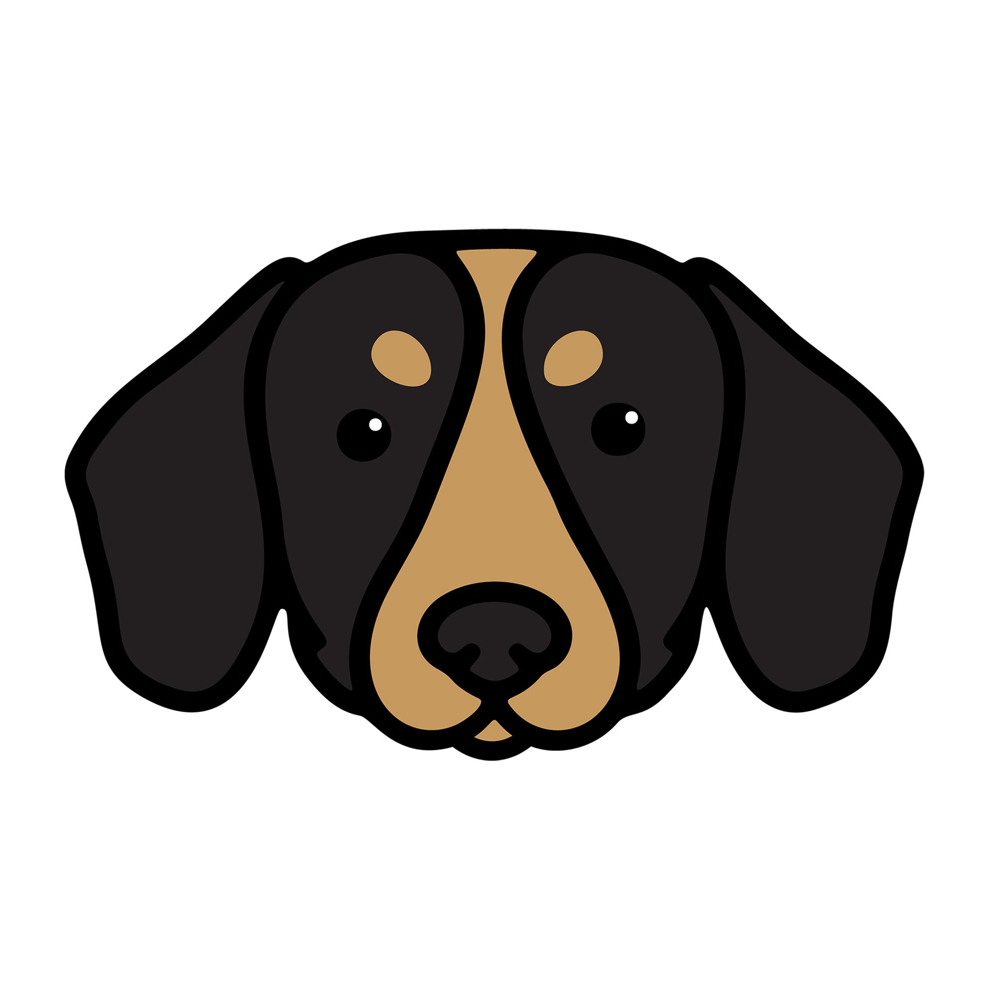 Dachshund SVG dog design for Cricut, Silhouette, laser cutting, vinyl, sublimation, and pet craft projects.