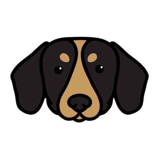 Dachshund SVG dog design for Cricut, Silhouette, laser cutting, vinyl, sublimation, and pet craft projects.