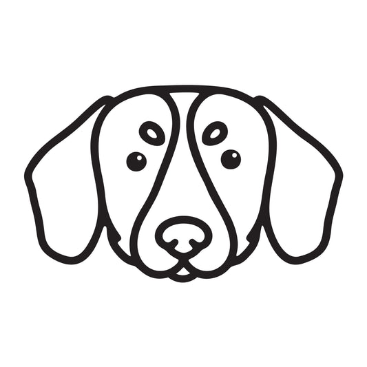 Dachshund SVG dog outline design for Cricut, Silhouette, laser cutting, vinyl, sublimation, and pet craft projects.