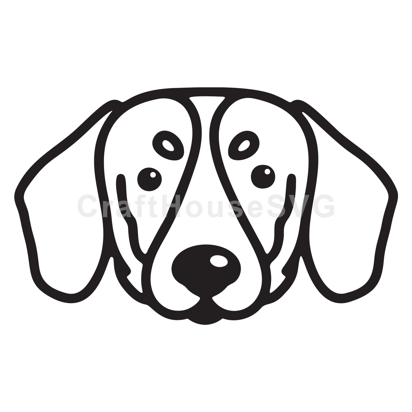 Dachshund Outline SVG
