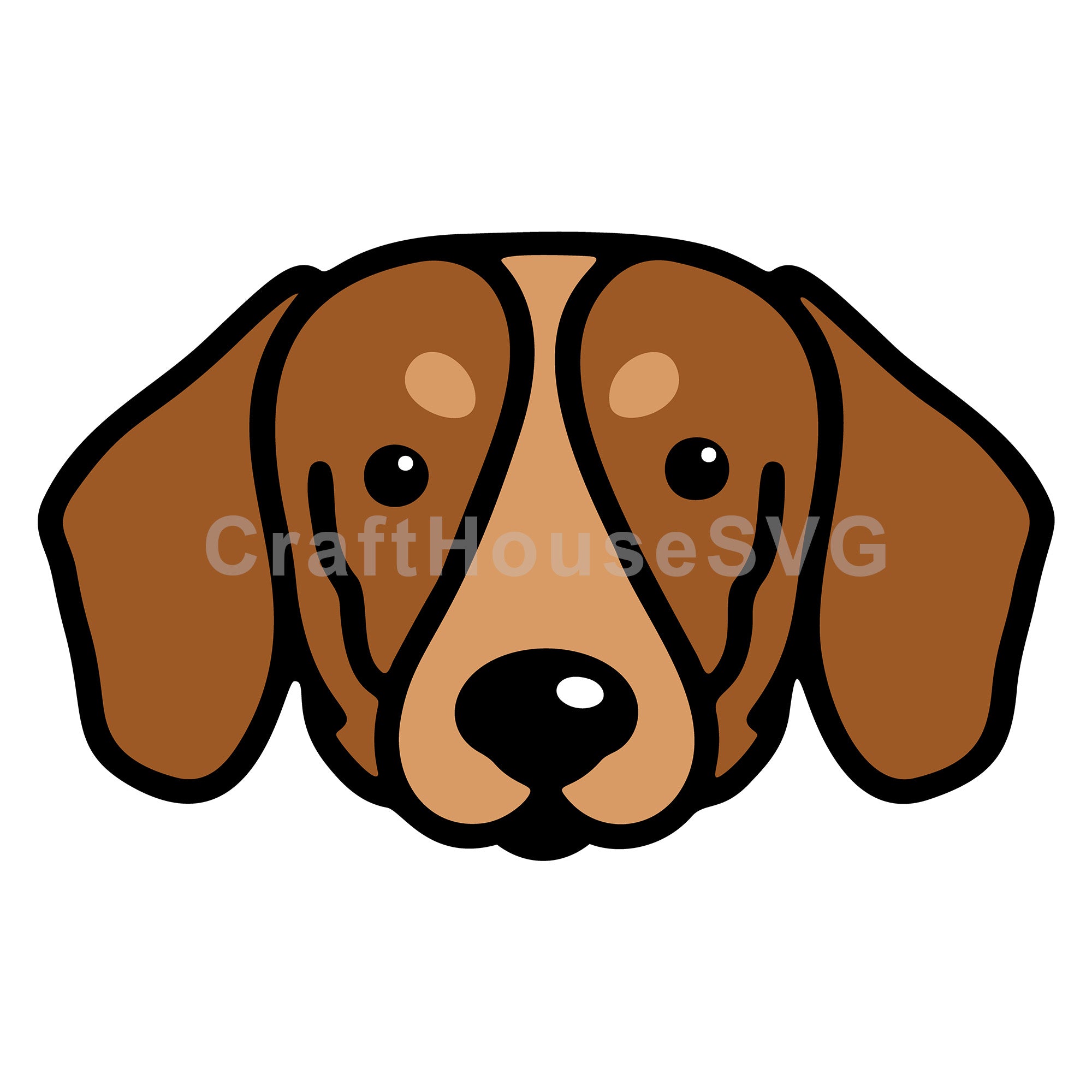 Dachshund SVG Layered