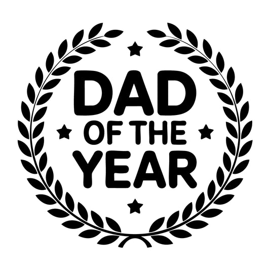Dad of the Year SVG