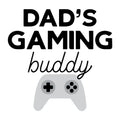 Dads Gaming Buddy SVG design for Cricut, Silhouette, laser cutting, vinyl, sublimation, and Father's Day craft projects.
