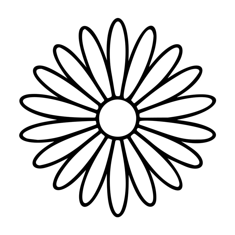 Daisy SVG design for Cricut, Silhouette, laser cutting, vinyl, sublimation, and craft projects.