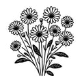 Daisy SVG design for Cricut, Silhouette, laser cutting, vinyl, sublimation, and craft projects.