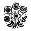 Daisy SVG design for Cricut, Silhouette, laser cutting, vinyl, sublimation, and craft projects.