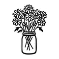 Daisy SVG design for Cricut, Silhouette, laser cutting, vinyl, sublimation, and craft projects.