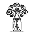 Daisy SVG design for Cricut, Silhouette, laser cutting, vinyl, sublimation, and craft projects.