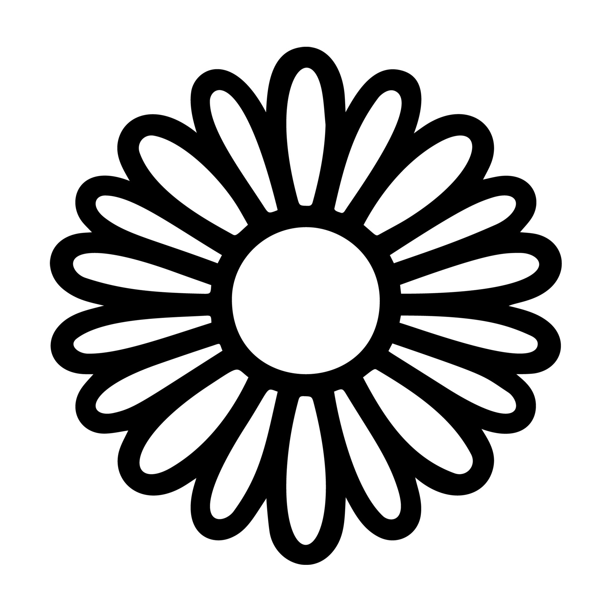 Daisy SVG design for Cricut, Silhouette, laser cutting, vinyl, sublimation, and craft projects.