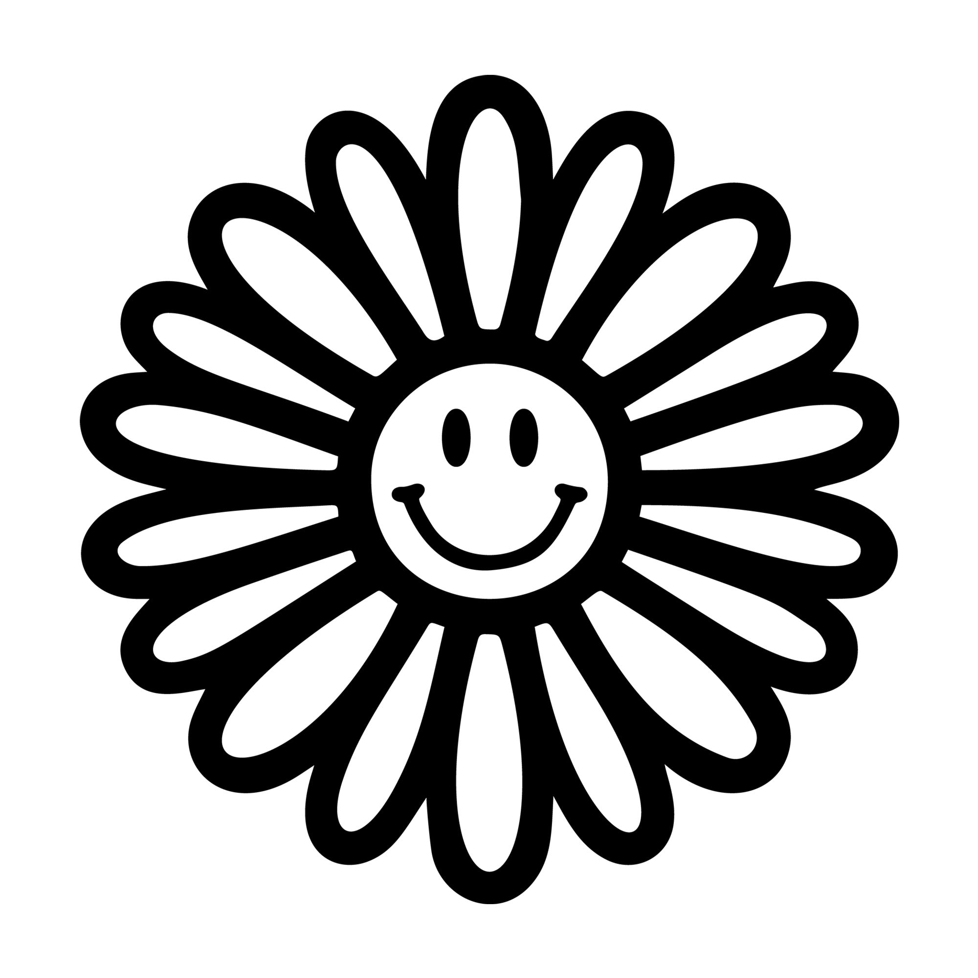 Daisy SVG design for Cricut, Silhouette, laser cutting, vinyl, sublimation, and craft projects.