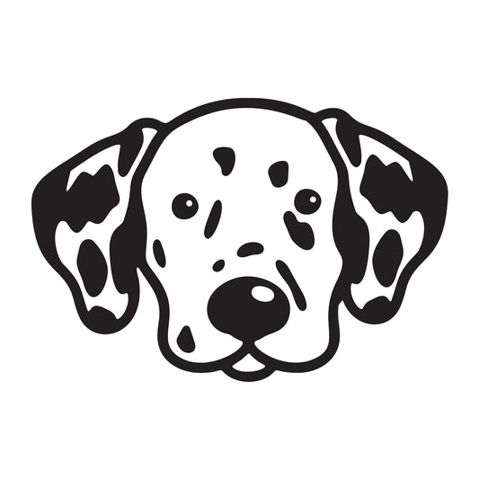 Dalmatian SVG dog design for Cricut, Silhouette, laser cutting, vinyl, sublimation, and pet craft projects.