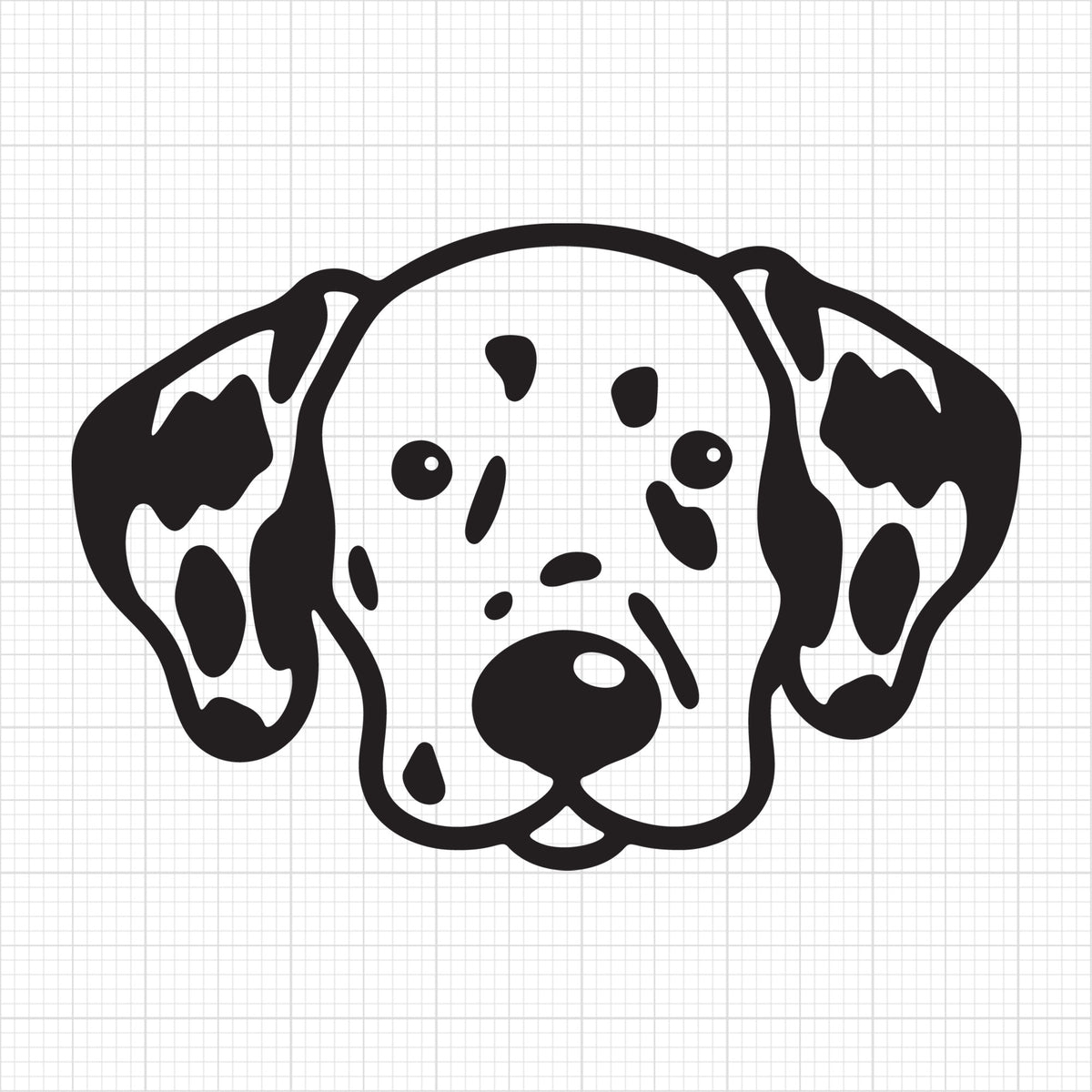 Dalmatian Outline