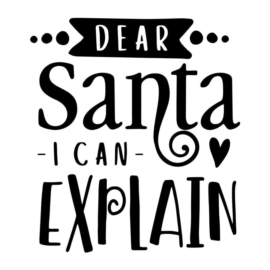 Dear Santa I can explain SVG