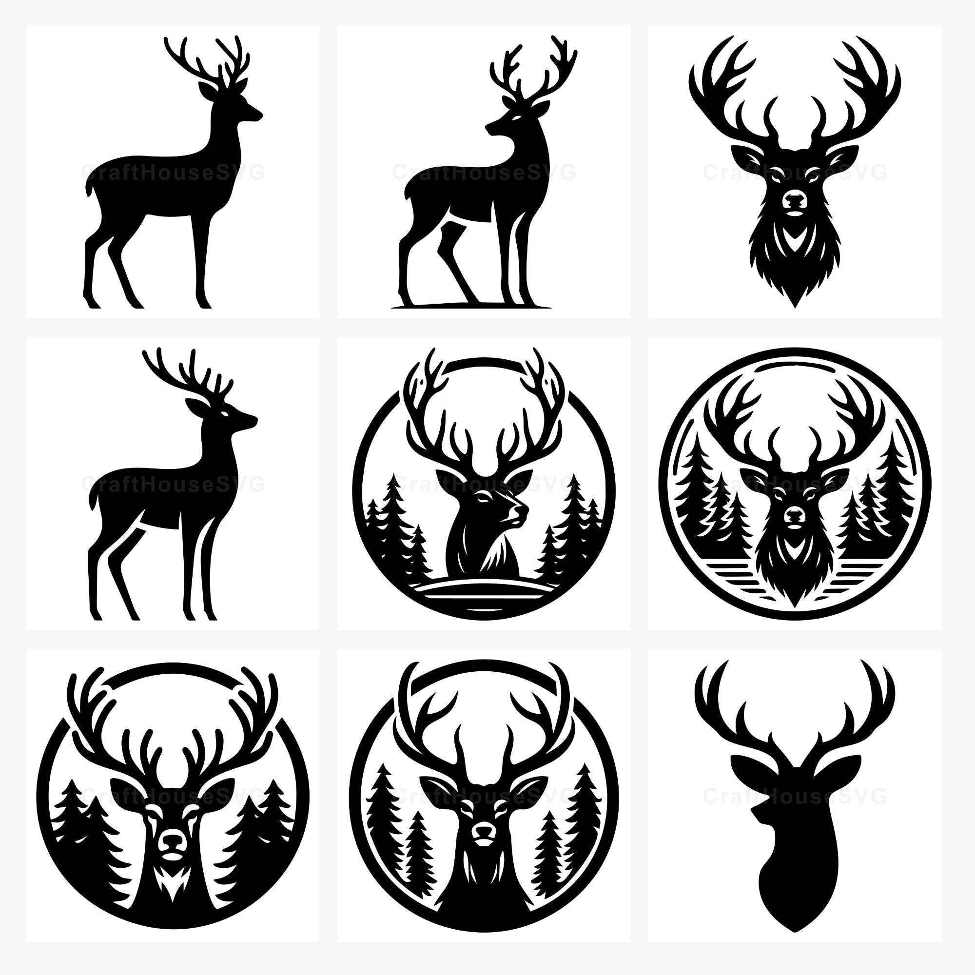 Deer SVG Bundle