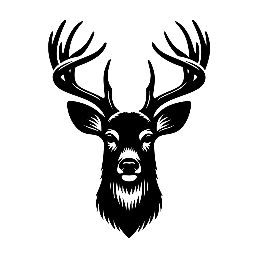 Deer SVG design for Cricut, Silhouette, laser cutting, vinyl, sublimation, and craft projects.