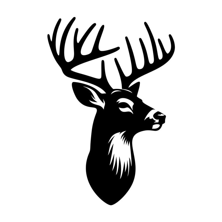 Deer SVG design for Cricut, Silhouette, laser cutting, vinyl, sublimation, and craft projects.