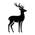 Deer SVG design for Cricut, Silhouette, laser cutting, vinyl, sublimation, and craft projects.