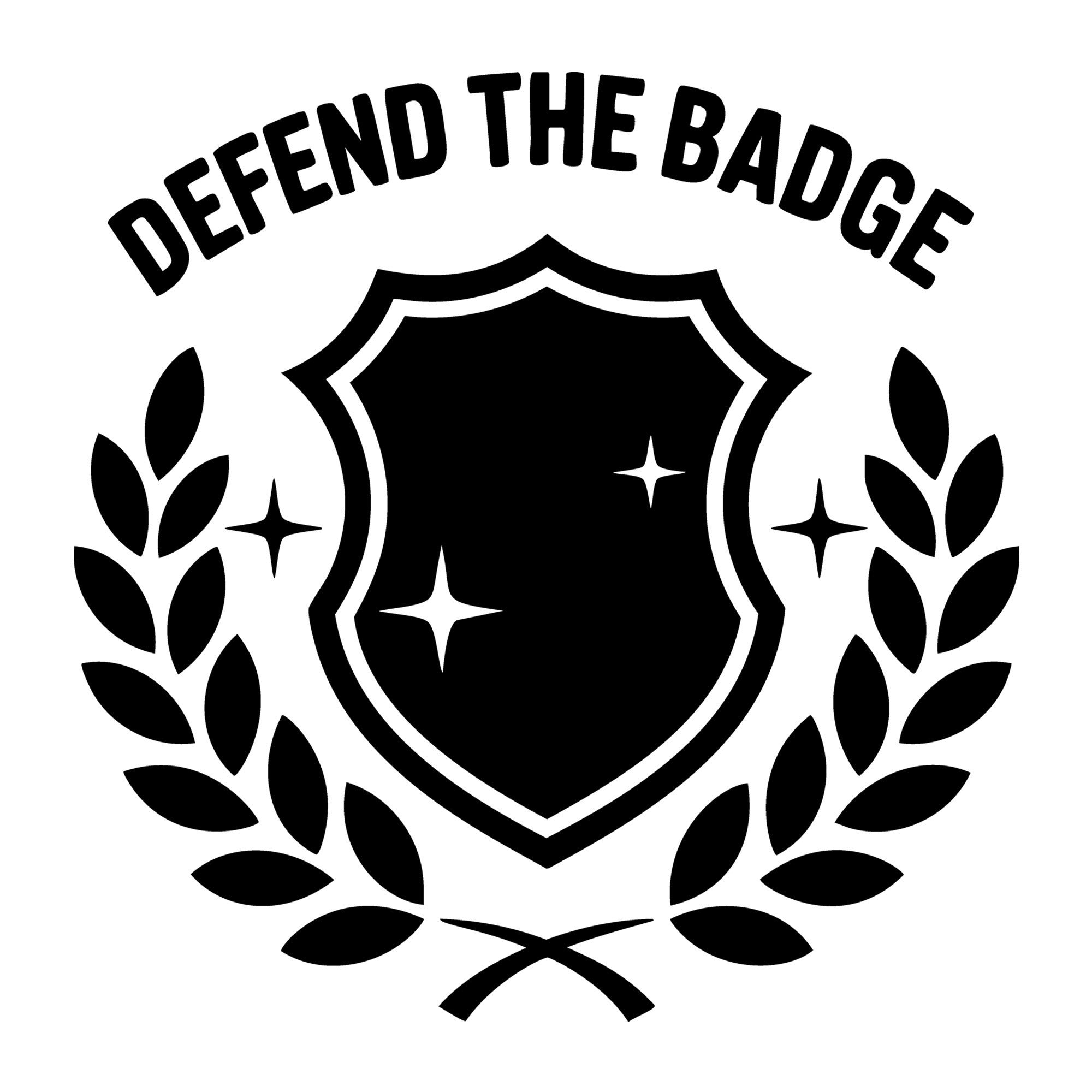 Defend the Badge SVG