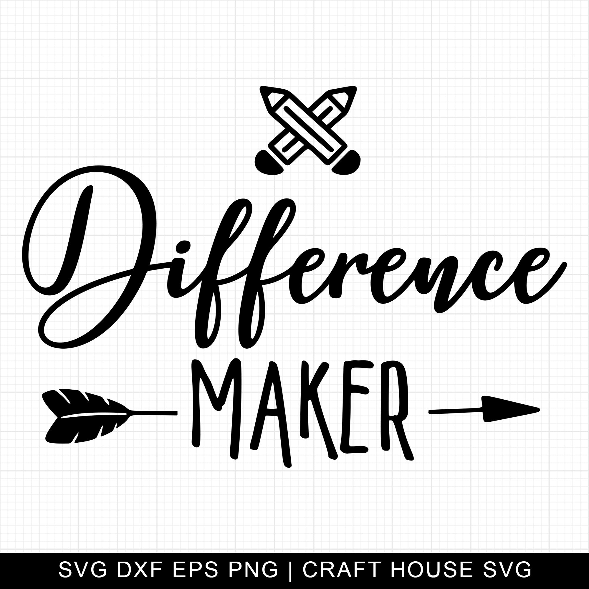Difference Maker SVG | M5F5
