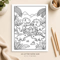 Dinosaur Coloring Page