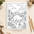 Dinosaur Coloring Page
