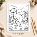 Dinosaur Coloring Page