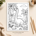 Dinosaur Coloring Page