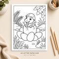 Dinosaur Coloring Page