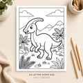 Dinosaur Coloring Page