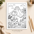 Dinosaur Coloring Page