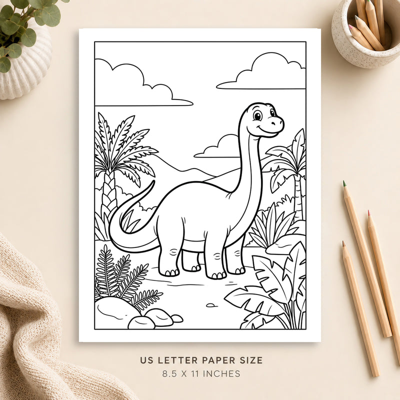 Dinosaur Coloring Page 20