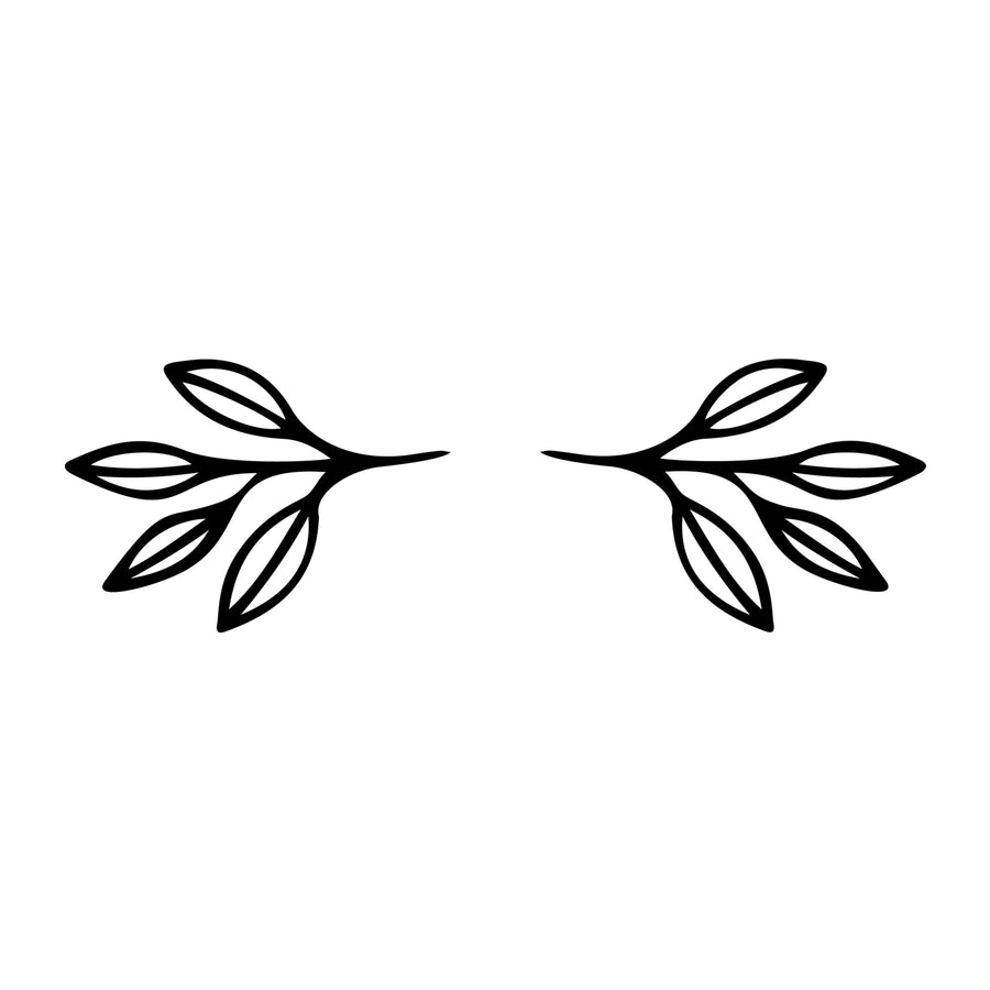 Floral Divider SVG design element for Cricut, Silhouette, laser cutting, vinyl, sublimation, and craft projects.