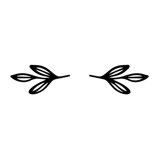 Floral Divider SVG design element for Cricut, Silhouette, laser cutting, vinyl, sublimation, and craft projects.