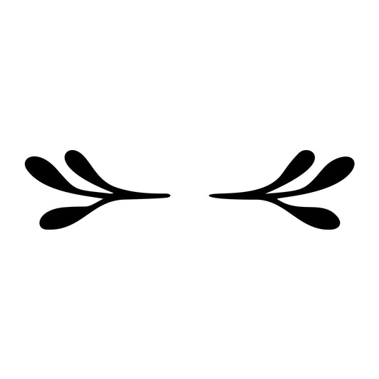 Floral Divider SVG design element for Cricut, Silhouette, laser cutting, vinyl, sublimation, and craft projects.