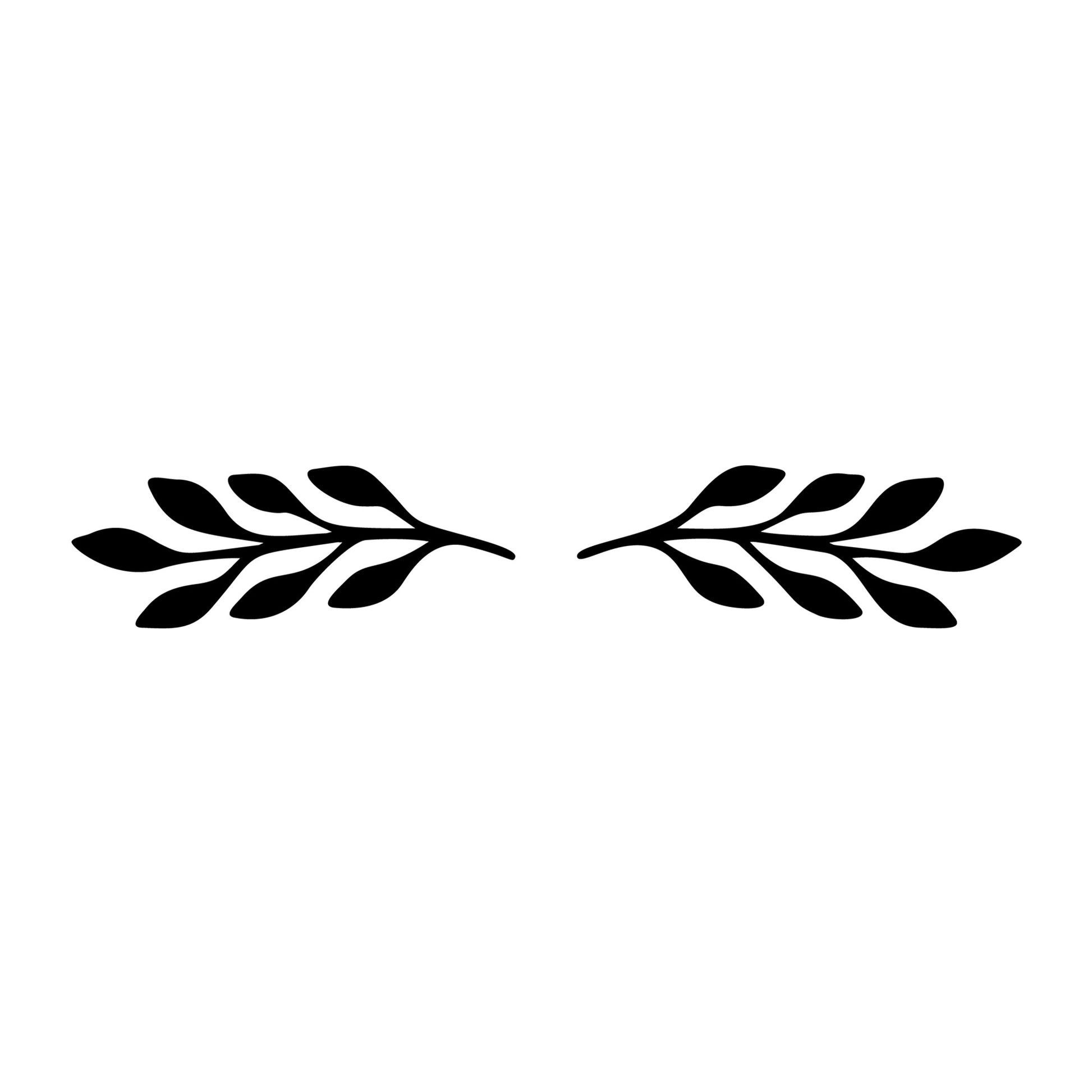 Floral Divider SVG design element for Cricut, Silhouette, laser cutting, vinyl, sublimation, and craft projects.