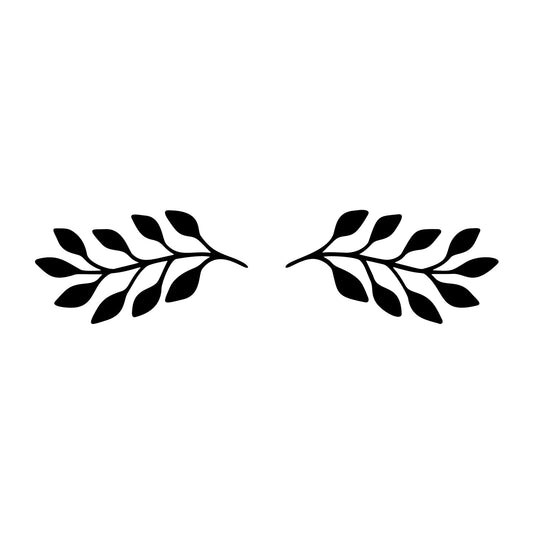 Floral Divider SVG design element for Cricut, Silhouette, laser cutting, vinyl, sublimation, and craft projects.