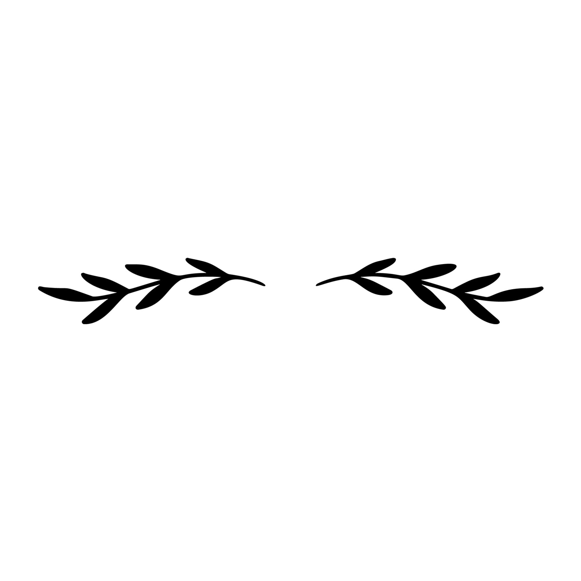 Floral Divider SVG design element for Cricut, Silhouette, laser cutting, vinyl, sublimation, and craft projects.