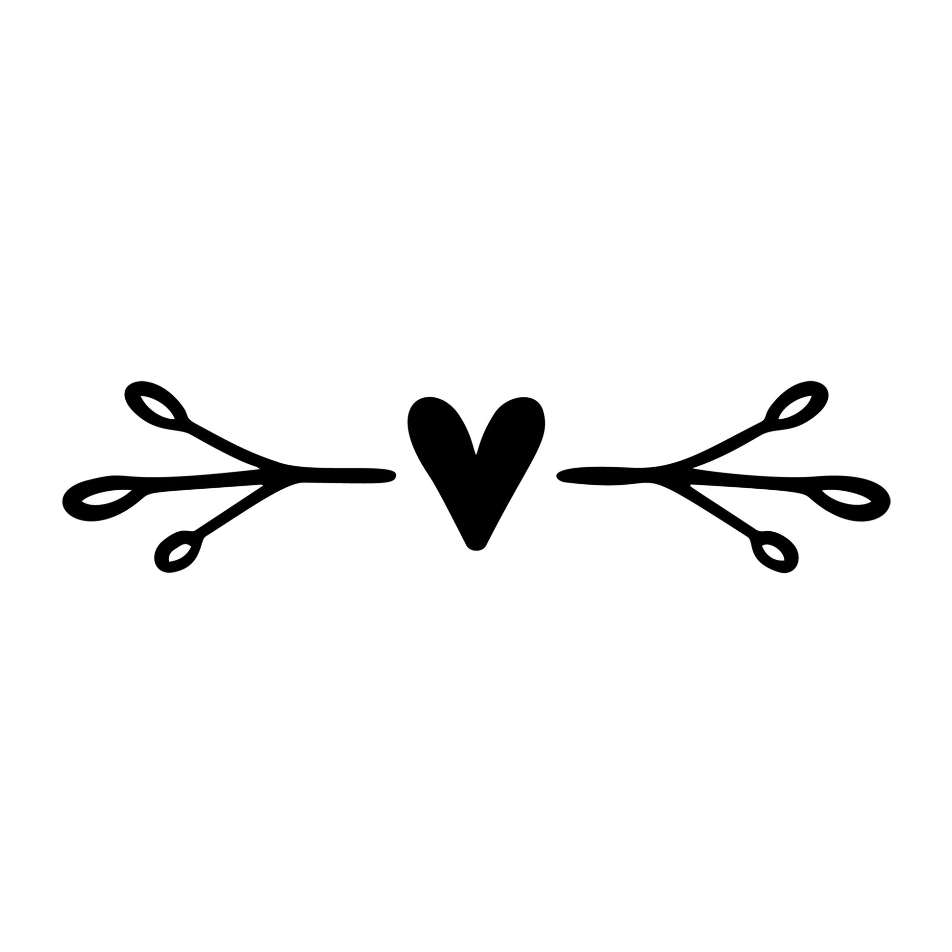 Floral Divider SVG design element for Cricut, Silhouette, laser cutting, vinyl, sublimation, and craft projects.